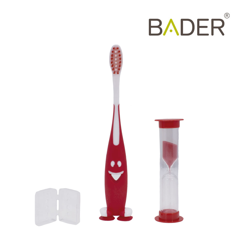 ESTUCHE DE CEPILLO DENTAL INFANTIL CON RELOJ DE ARENA X12UDS