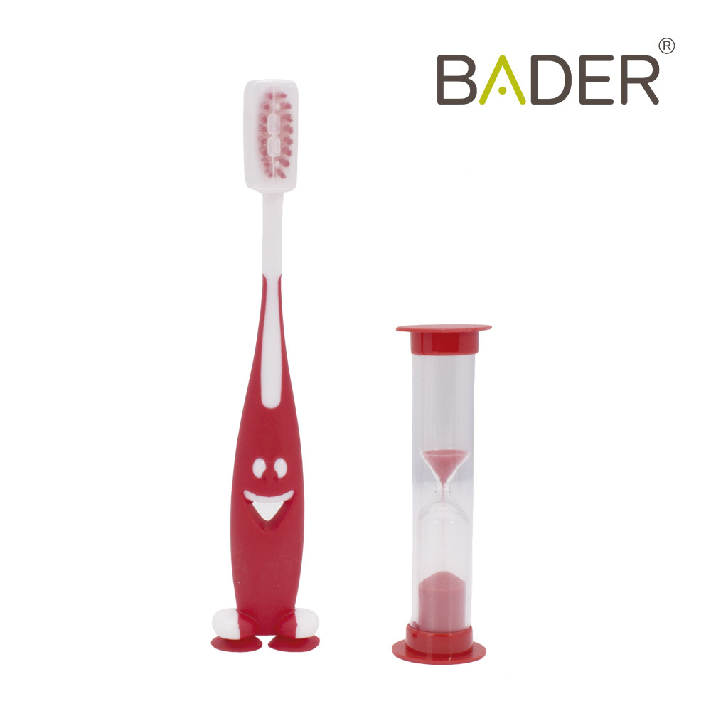 ESTUCHE DE CEPILLO DENTAL INFANTIL CON RELOJ DE ARENA X12UDS