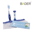 ESTUCHE DE CEPILLO DENTAL INFANTIL CON RELOJ DE ARENA X12UDS