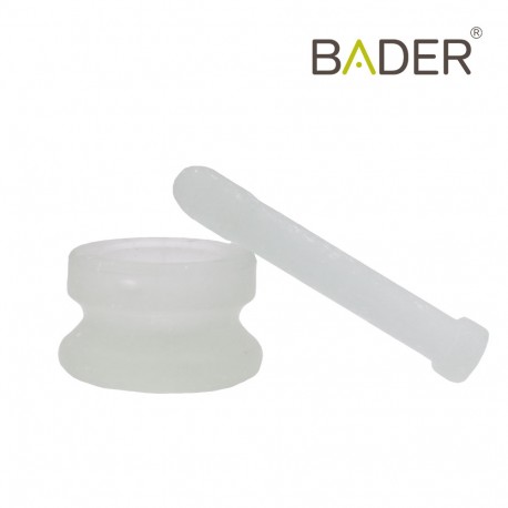 MORTERO Y PILÓN CRISTAL