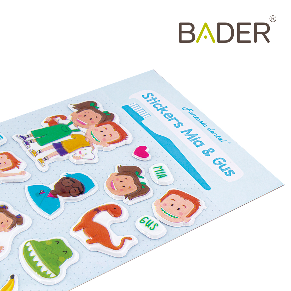 STICKERS MIA & GUS X10UDS