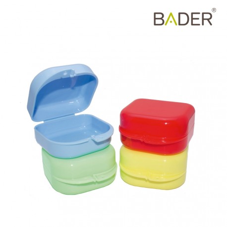 CAJAS PORTA ORTODONCIA VARIOS COLORES X24UDS. 80X82X45