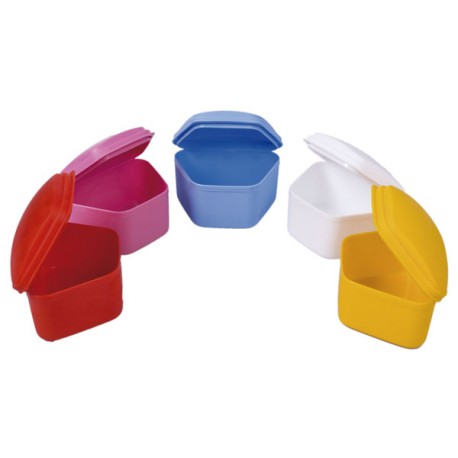 CAJAS PORTA PRÓTESIS VARIOS COLORES X24UDS. 95X70X55