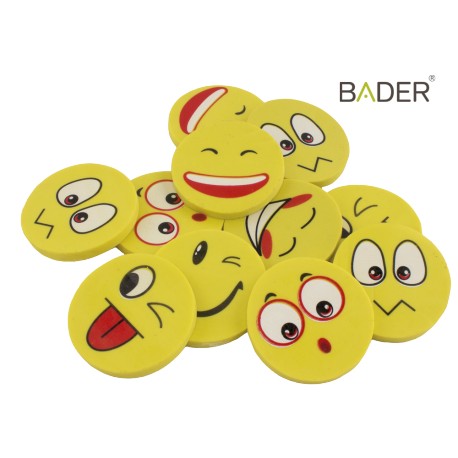 GOMA DE BORRAR SMILEY X36 UDS.