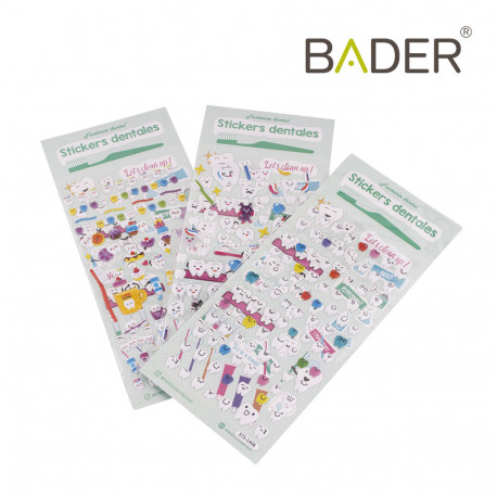 DENTAL STICKERS X10UDS