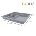 BANDEJA CAJONERA CON 6 COMPARTIMENTOS