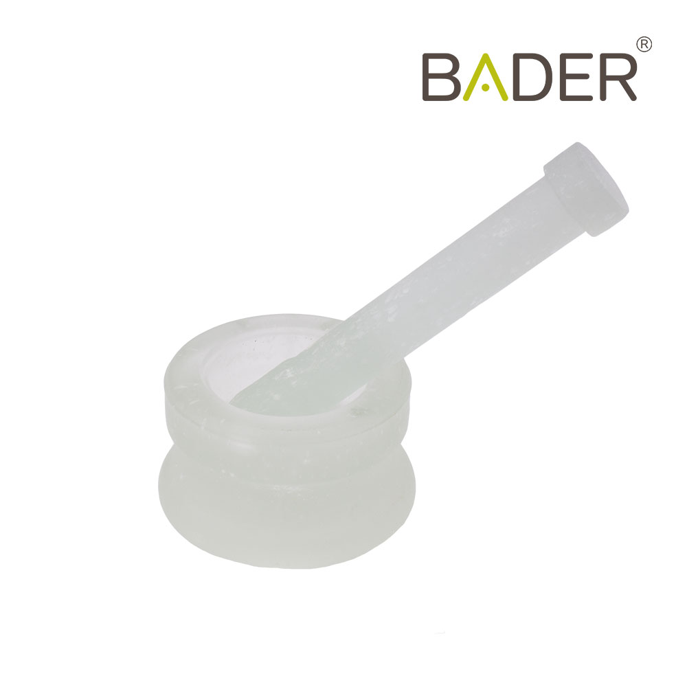 MORTERO Y PILÓN CRISTAL