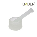 MORTERO Y PILÓN CRISTAL