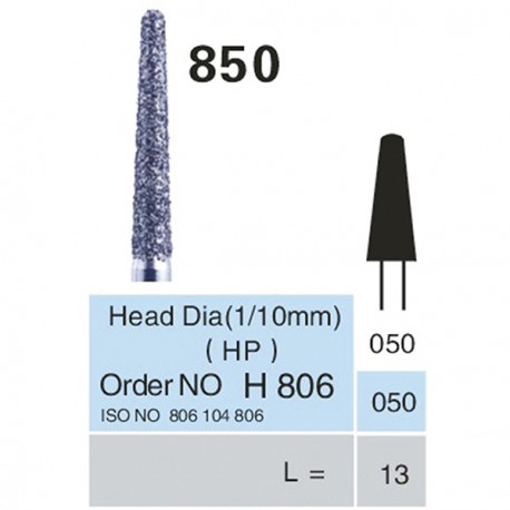 FRESAS DE DIAMANTE HP ISO 806.104.001.806.050 X5UDS.