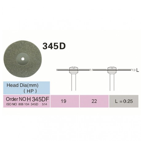 DISCO DE DIAMANTE FLEX  ISO 806.104.355D.514.220