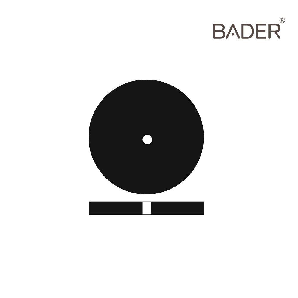 PULIDOR NEGRO GRUESO RUEDA ISO 652.900.372.534.220 X10UDS.