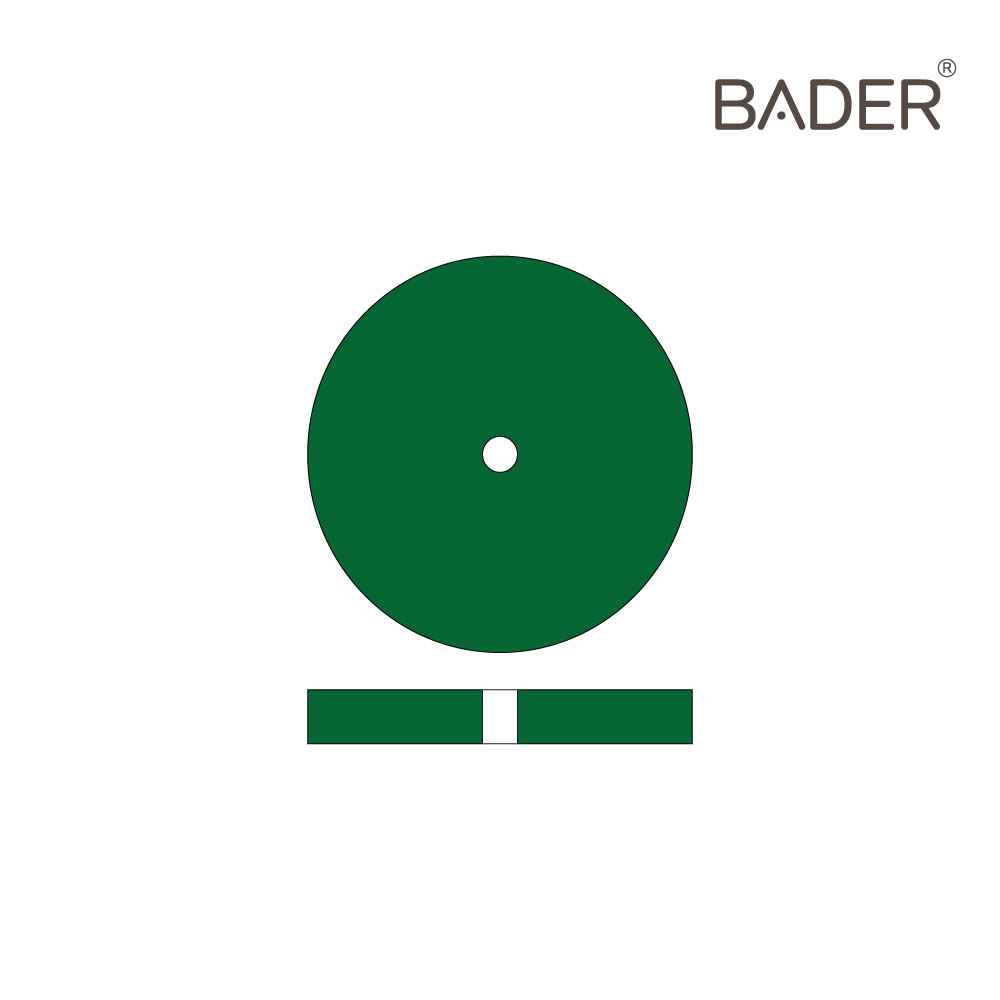 PULIDOR VERDE FINO RUEDA ISO 652.900.372.514.220 X10UDS.