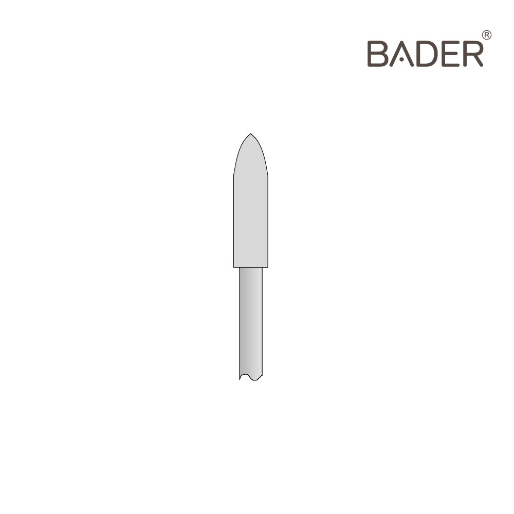 PULIDOR GRIS GRUESO TORPEDO ISO 658.104.292.534.050 X10UDS.