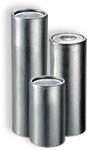 TUBO DE ALUMINIO CON TAPA 22MM. VACÍO PRÓTESIS FLEXIBLES 