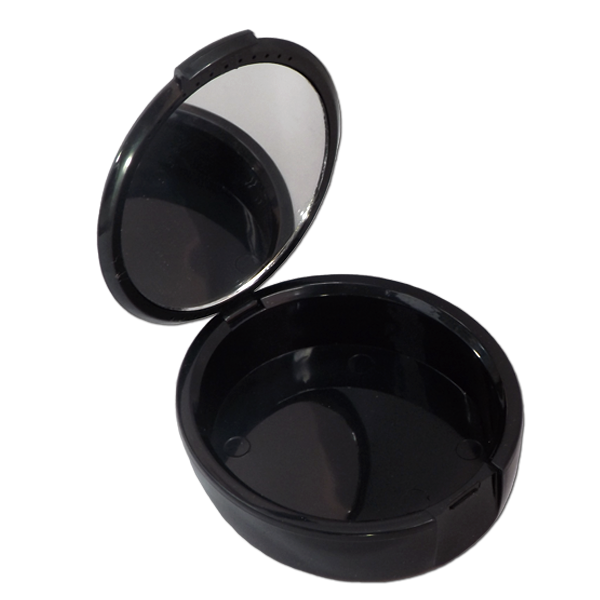 CAJA PORTA ALINEADORES NEGRA CON ESPEJO