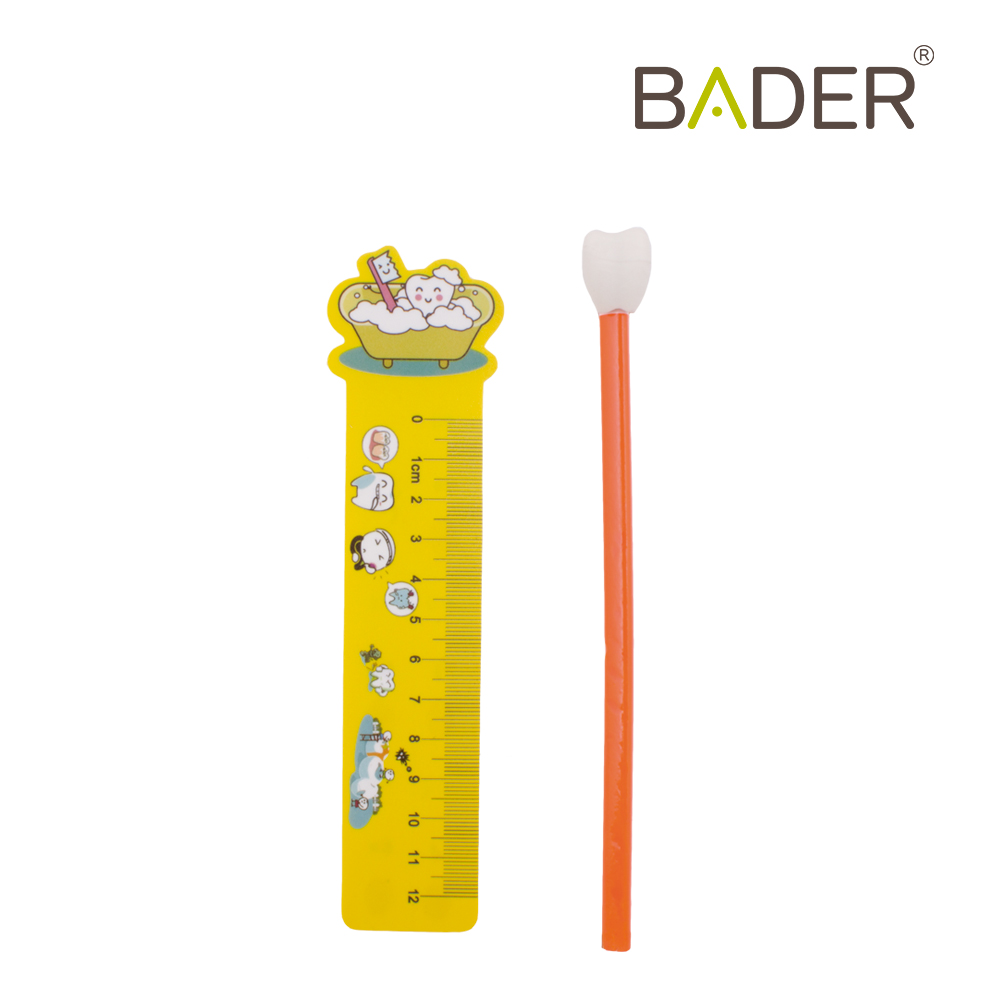 SET LÁPIZ CON GOMA MOLAR Y REGLA X 20 ESTUCHES