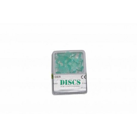 [1612] REPOSICIÓN DE DISCOS 8MM VERDES CONTOURNING X40UDS.