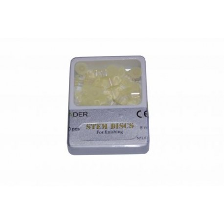 [1613] REPOSICIÓN DE DISCOS 8MM AMARILLOS FINISHING X40UDS.