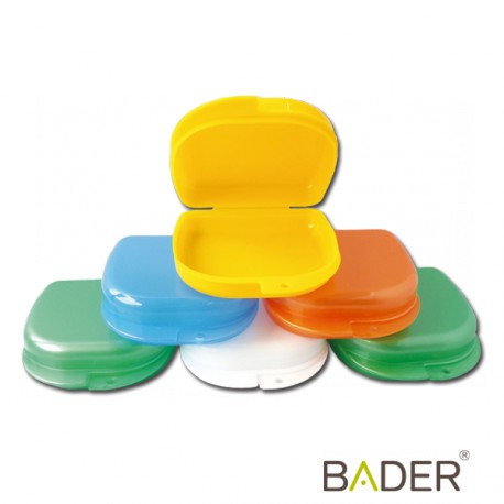 [090601] CAJAS PORTA ORTODONCIA VARIOS COLORES X24UDS. 80X82X30