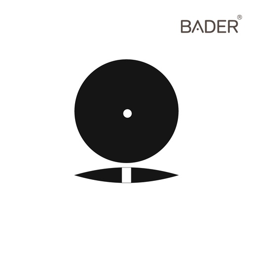 [A103C] PULIDOR NEGRO GRUESO LENTEJA ISO 652.900.303.534.220 X10UDS.