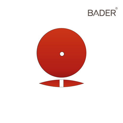 [A103M] PULIDOR ROJIZO MEDIO LENTEJA ISO 652.900.303.524.220 X10UDS.