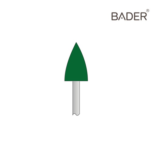 [R106C] PULIDOR VERDE GRUESO BALA ISO 658.104.300.534.100 X10UDS.
