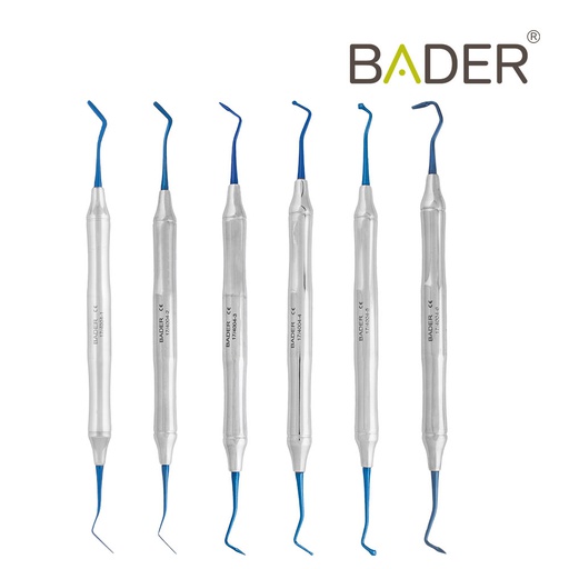 [17/4004] KIT ESPÁTULAS COMPOSITE TITANIO X 6 UDS.