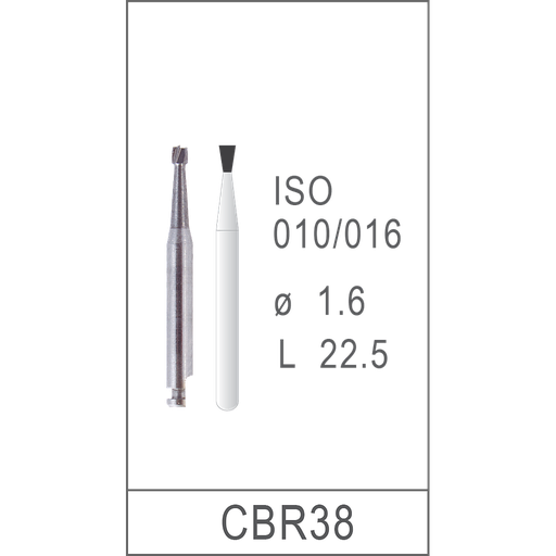 [CBR38] FRESAS DE CARBURO CA 500.204.010.016 X5UDS.