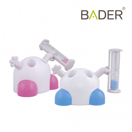 [0905082] PORTACEPILLO CON RELOJ X6UDS.